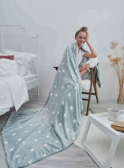 Покрывало-плед Гала фланель-микрофибра 150*200 см. - Лен поволжья фото 3