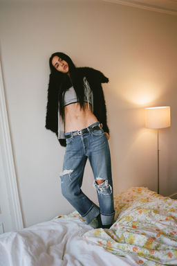 SHORT FAUX FUR COAT - Zara фото 6