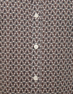 Темно-бордово-красная приталенная рубашка с длинным рукавом - Cacharel фото 11