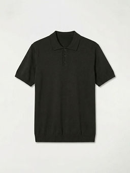 Polo Yaka Erkek Triko Kazak