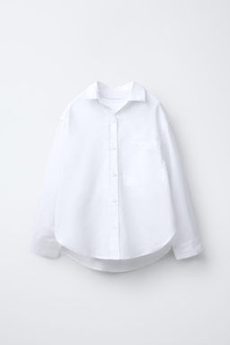 OXFORD SHIRT AND RIBBED T-SHIRT PACK - Zara фото 3