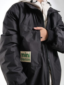 Куртка для мальчика утепленная 33-8215 черный