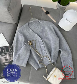 Свитер-кофта на пуговицах