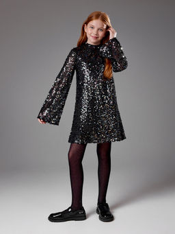 ACOOLA / Платье детское для девочек Gerbera черный