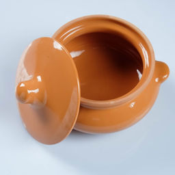 Цена за 2 шт. Горшок керамический для запекания 500 мл Лакомка ОБЧ00000358