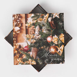 Набор подарочных коробок 6 в 1 «С Новым годом», 10×10×6 - 20×20×11 см