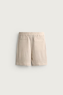 BERMUDA RELAXED FIT RELIEVE / Beige vigor? - Zara фото 6