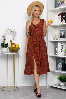 Платье Поцелуй солнца (терракот) П13902-19М
