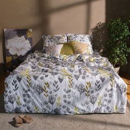 Постельное бельё Этель дуэт Flora and spring, 143х215 см-2 шт, 220х240 см, 70х70 см 2 шт  фото 2