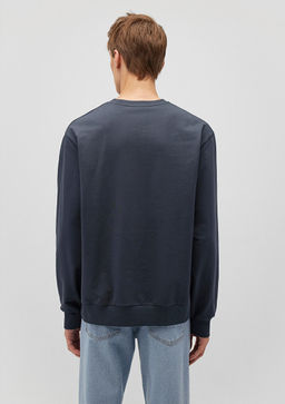 Lacivert Sweatshirt - Mavi фото 4