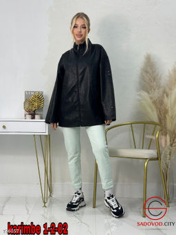 Куртка эко кожа на молнии