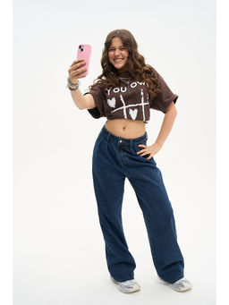 В наличии Джинсы багги