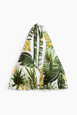 Top de bikini triangular con relleno - H&m фото 3