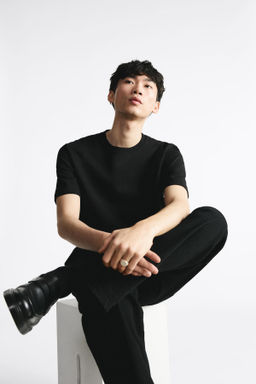 HEAVYWEIGHT SHORT SLEEVE T-SHIRT - Zara фото 6