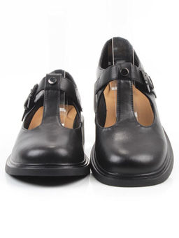 06-M47-15 BLACK Туфли женские (натуральная кожа)