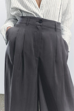 ZW COLLECTION DARTED TROUSERS - Zara фото 32