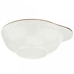 "Классика" Салатник фарфоровый 180мл, 12,7х10,7х4см, с деколью, отводка (Китай)