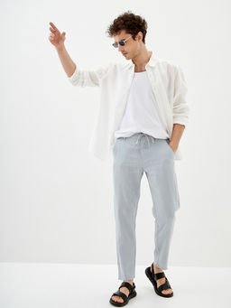 Мужские Льняные Брюки Мом - Mossmore фото 9