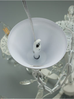 Люстра Astrid=5×40 Вт Е14 белый 60×60×60+50 см