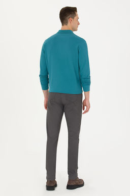 U. S. Polo Assn Мужские брюки из плотной ткани антрацитового цвета - U.s. polo assn фото 18