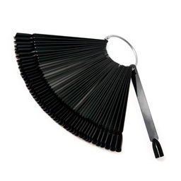 Kristaller Палитра для лаков на металлическом кольце, 50 цветов, черный