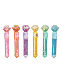 Набор маркеров-текстовыделителей Лапки блеск, 3 штуки, 3 цвета