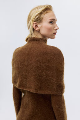 Top en mezcla de mohair con cuello perkins - H&m фото 3