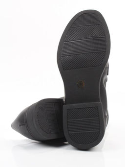 03-DEB104-1 BLACK Лоферы женские (натуральная кожа)