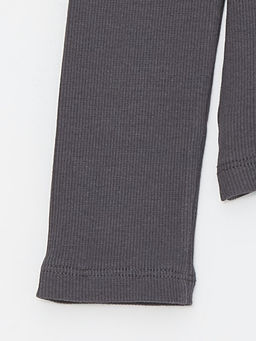 Bisiklet Yaka Basic Uzun Kollu K?z ?ocuk Ti??rt - Waikiki фото 3