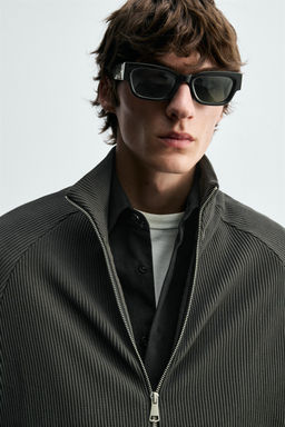 CHAQUETA RELAXED FIT OTOM?N / Plomo oscuro