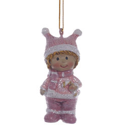 Фигурка декоративная подвесная "Дети", L3 W2,5 H6,5 см, 2в.