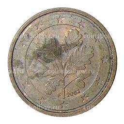 Монета 2 евроцента 2003 года F Германия
