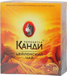 Принцесса Канди. С ярлычками карт.упаковка, 100 пак.