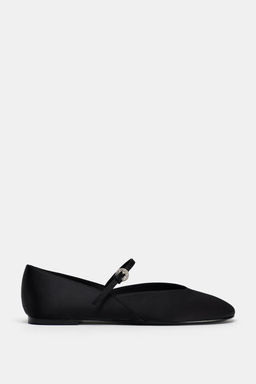 SATIN-EFFECT BALLET FLATS 50TH ANNIVERSARY - Zara фото 2