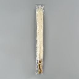 Сухоцветы искусственные «Пампасная трава», 43 см, 3 шт., молочный