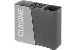 Органайзер для столовых приборов 16,7*9,5*21,5 см "Серый"