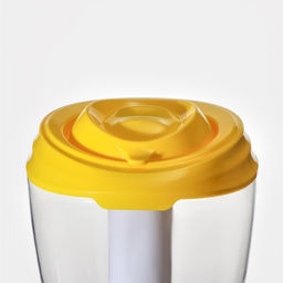 Башня пивная Вавилон, колба 3 л, подсветка, батарейки cr 2032, пластик, жёлтая - Simaland фото 5