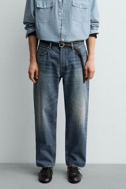 AARON LEVINE X ZARA RELAXED STRAIGHT-LEG JEANS фото 21