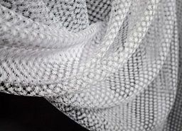 Арт. 328100/250/2, сеточка СНЕЖИНКА, цвет кремовый, ГОТОВЫЕ ШТОРЫ, ширина 300 см x высота 250 см (на шторной ленте)