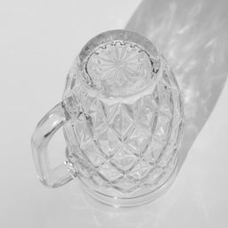 Цена за 12 шт. Пивная кружка «Линза/Ромб», 500 мл, стекло, МИКС