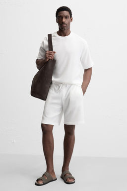 DOUBLE STRAP LEATHER SANDALS - Zara фото 2