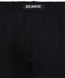 ATLANTIC 5SMH-002 Трусы шорты Solid Classic - набор 5 шт. светло-голубой + графитовый + черный + светлый хаки + индиго  фото 4