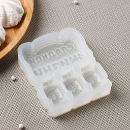 Молд для заливки Сладкой жизни, силикон, 9?7 см, конфета 4?2 см, надпись 7?4.5 см, прозрачный - Simaland фото 3