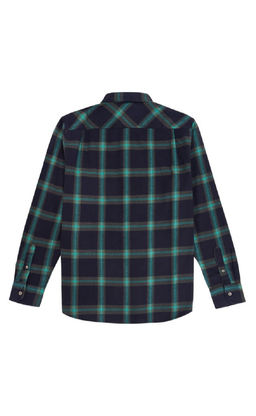 Рубашка фланель F121-0460 green-d.blue - Fine joyce фото 8