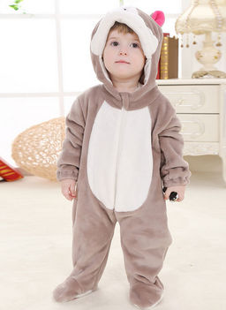 Плюшевый комбинезон Енота (открытые ножки)