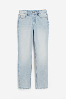 Slim Straight High Jeans - H&m фото 18