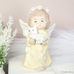 Фигурка Ангел 12 см / YZ162025 /уп 48/фарфор