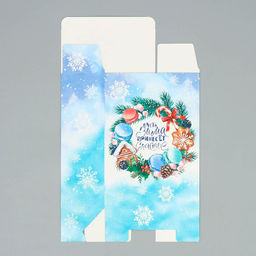 Складная коробка Пусть зима принесёт счастье, 16 23 7.5 см - Дарите счастье фото 6
