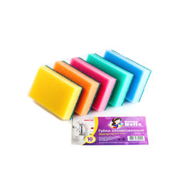 Губки хозяйственные "10 Макси" 10шт, арт. Г12