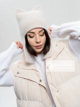 Шапка-ушанка женская Карамелька - Tamasha фото 22